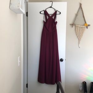 Lulus bridesmaid dress